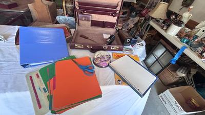 NICE BRIEFCASE AND OFFICE SUPPLIES
