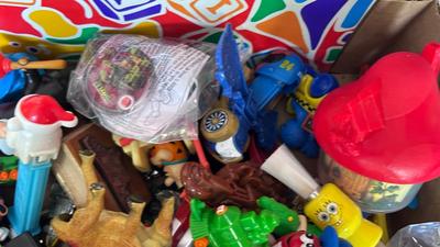 BOX OF TOYS