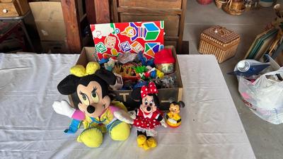 BOX OF TOYS