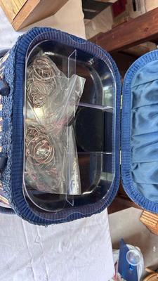 RECIPE BOX AND SEWING BOX