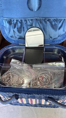 RECIPE BOX AND SEWING BOX