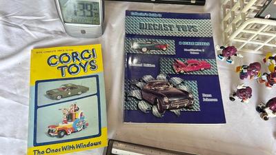 KNOWLEDGEABLE BOOKS ON DIFFERENT TOYS, CALIFORNIA RAISINS AND MORE!
