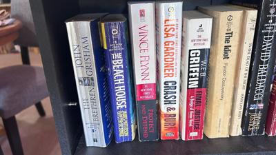 SHELF WITH BOOKS
