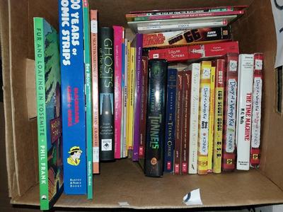 BOX OF VARIETY BOOKS