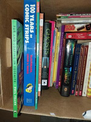 BOX OF VARIETY BOOKS
