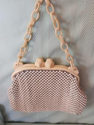 LADIES PURFUMES-SUNGLASSES-HAND MIRROR AND UNIQ UE CLUTCH PURSE