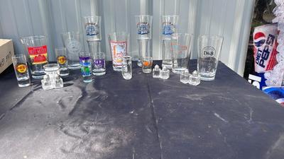 259 BEER GLASSES AND SHOT GLASSES