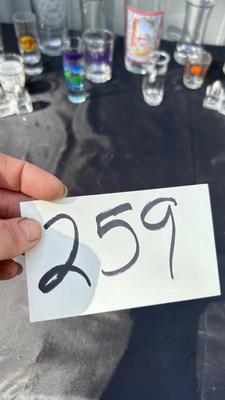 259 BEER GLASSES AND SHOT GLASSES