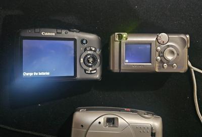 Sale Photo Thumbnail #25: Canon Digital Camera Lot | Powershot SX120 Valueable | All Working in working condition. The SX120 is still a highly sought after digital.camera.