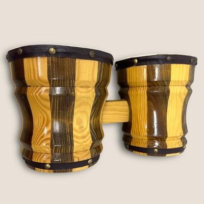 Sale Photo Thumbnail #529: Mark II Wooden Bongo Drums- great condition