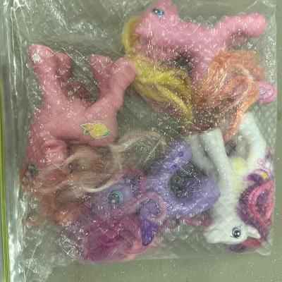 Sale Photo Thumbnail #551: Lot of Children's Plastic Figurines- My Little Pony & Others