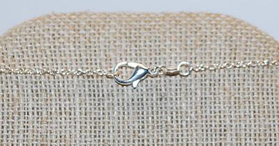 RED EYED Segmented SILVERFISH PENDANT (2" X 1") WITH 5 Blue TEARDROP DANGLE Accent Stones & Silver Tone Necklace Chain...