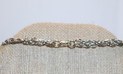 Blue with Green Eyes "Mother Owl & Baby" PENDANTS (2" x 1")(1" x ½") on a Silver Tone Necklace Chain...