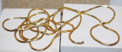 Gold Tone ROPE CHAIN - 3 Feet 8 Inches Long -- Use for Jewelry Crafting