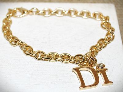 "Diamond International" Brand BRACELET (2") with Single Stone and a Lobster Clasp