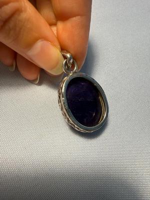 Ten Sterling and Stone Pendants (ST-KD)