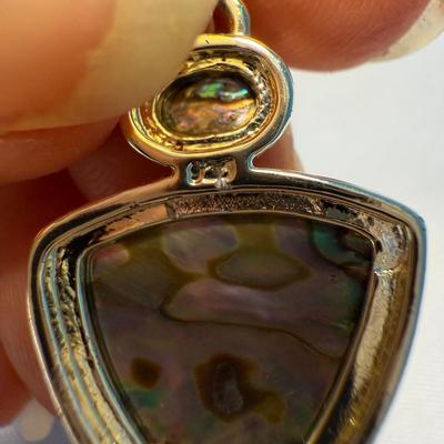 Ten Sterling and Stone Pendants (ST-KD)