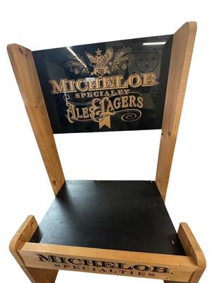 Wooden Michelob Beer Display