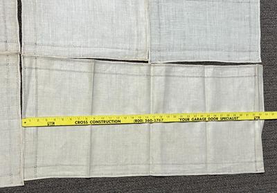 Vintage Linen 8 Placemats and 1 Table Runner