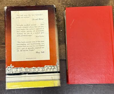 2 Bartending Books, plus stickers - Trader Vic & Old Mr. Boston Recipe Books
