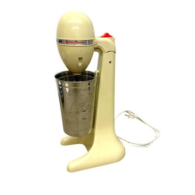 Sale Photo Thumbnail #751: Vintage Hamilton Beach Mixer/Blender Model 727 Scovill Tested/Works
Creme colored, comes with cup