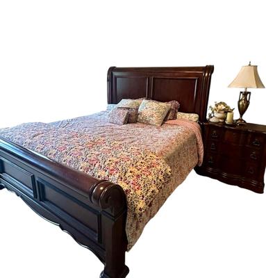 Furniture - King size bed and bedding only - side tables listed separately Master Bedroom