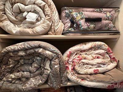 Linen Closet / Bedspreads and Comforters