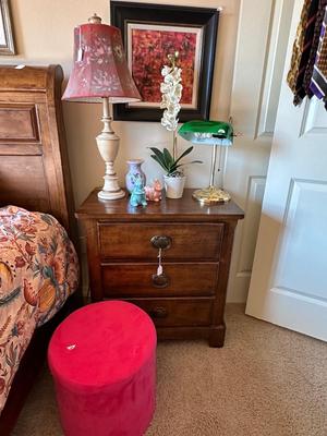 Furniture -Bedside Table and decor