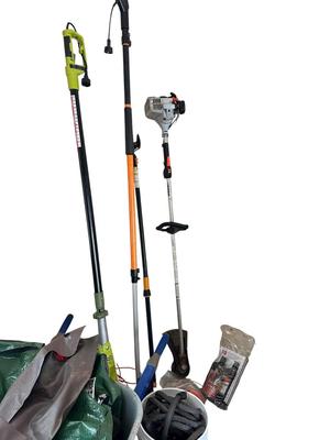 Garage - Assorted Tools - Pole saws