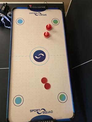 Furniture - Ping Pong Table with Air Hockey and Yoa Ming Figure