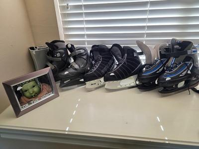 Sporting - Ice Skates, Tennis and Racquetball