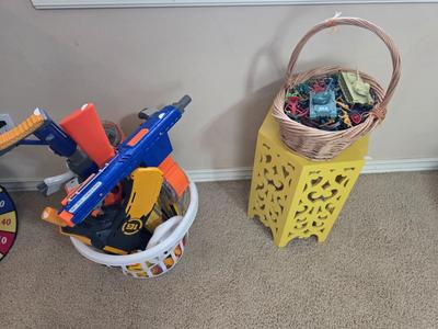 Toys - Nerf Guns and Marble Maze