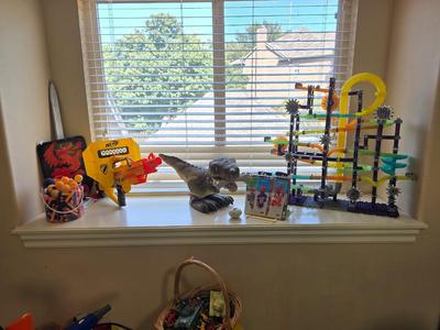 Toys - Nerf Guns and Marble Maze