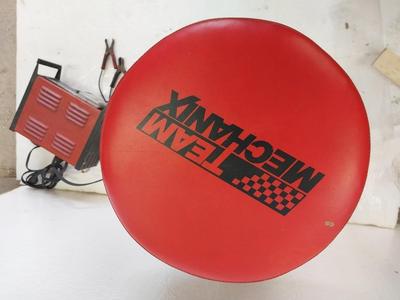 MECHANICS STOOL AND BATTERY CHARGER