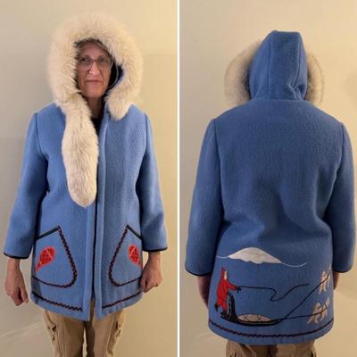 James Bay Pure Wool Coat With Hood (PC-MG)