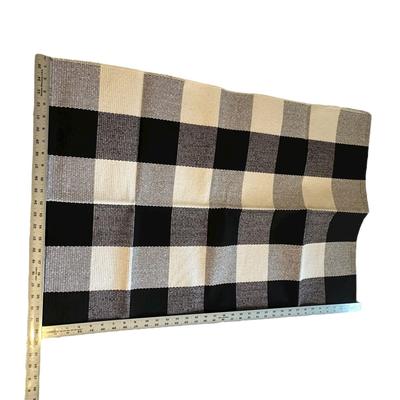 Sale Photo Thumbnail #809: 2 New Buffalo Check Throw Rugs- no pad, 2 different sizes (27x41" and 24x36")
