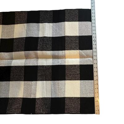 Sale Photo Thumbnail #811: 2 New Buffalo Check Throw Rugs- no pad, 2 different sizes (27x41" and 24x36")