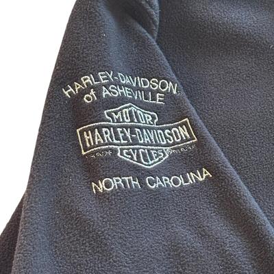 Sale Photo Thumbnail #826: Harley Davidson Mens Black Fleece 2XL Asheville NC, excellent preowned condition