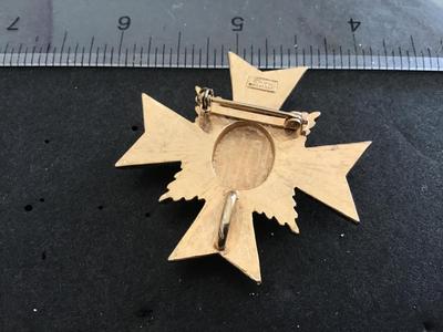 1983 Avon Maltese Cross Topaz