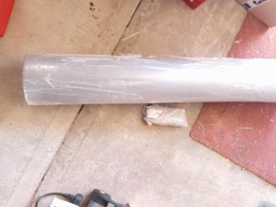LARGE ROLL OF WEED BARRIER AND STAKES