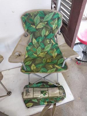 TWO FISHING/CAMPING FOLDING CHAIRS