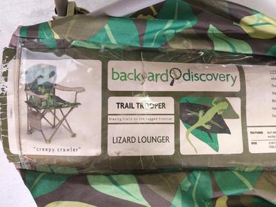 TWO FISHING/CAMPING FOLDING CHAIRS