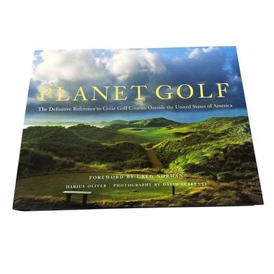 Sale Photo Thumbnail #884: Planet Golf Coffee Table Book- excellent condition