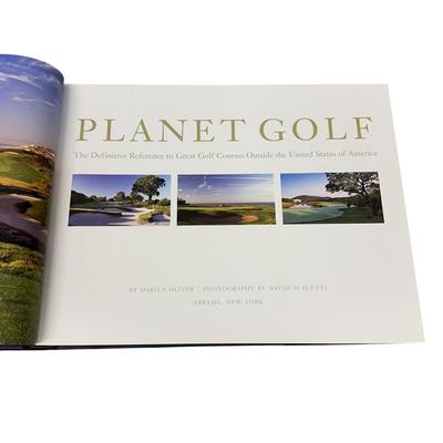 Sale Photo Thumbnail #887: Planet Golf Coffee Table Book- excellent condition