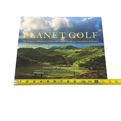 Sale Photo Thumbnail #885: Planet Golf Coffee Table Book- excellent condition