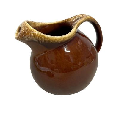 Sale Photo Thumbnail #922: Hull Pottery USA Brown Pitcher - one chip on base as shown in photo