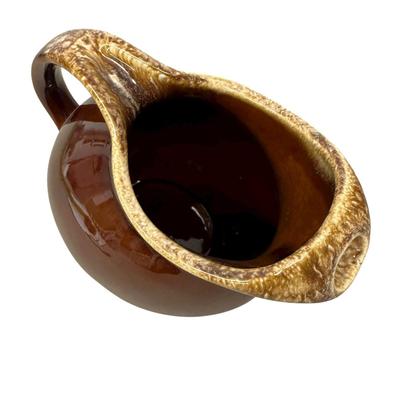 Sale Photo Thumbnail #924: Hull Pottery USA Brown Pitcher - one chip on base as shown in photo