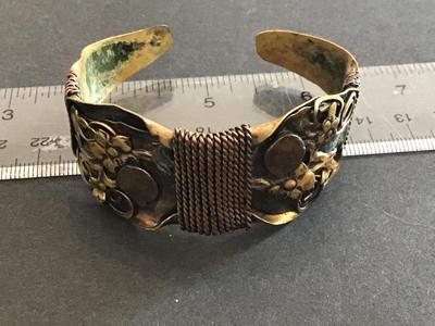 Vintage Cuff Mixed Metals