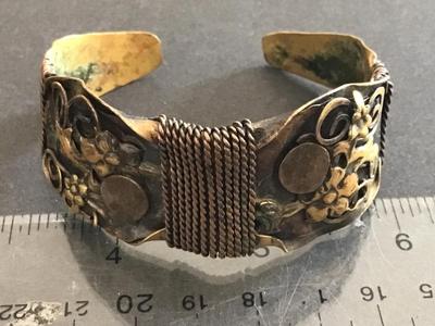 Vintage Cuff Mixed Metals