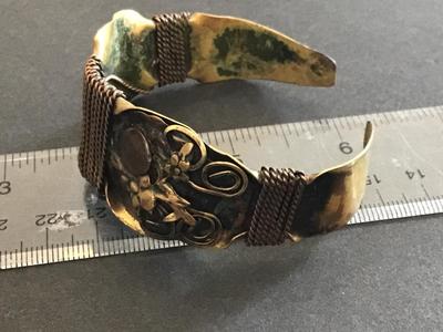 Vintage Cuff Mixed Metals
